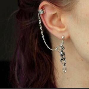 Brand new skeleton earrings could